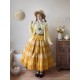 Miss Point Sunflower Gardening Skirt(Reservation/2 Colours/Full Payment Without Shipping)